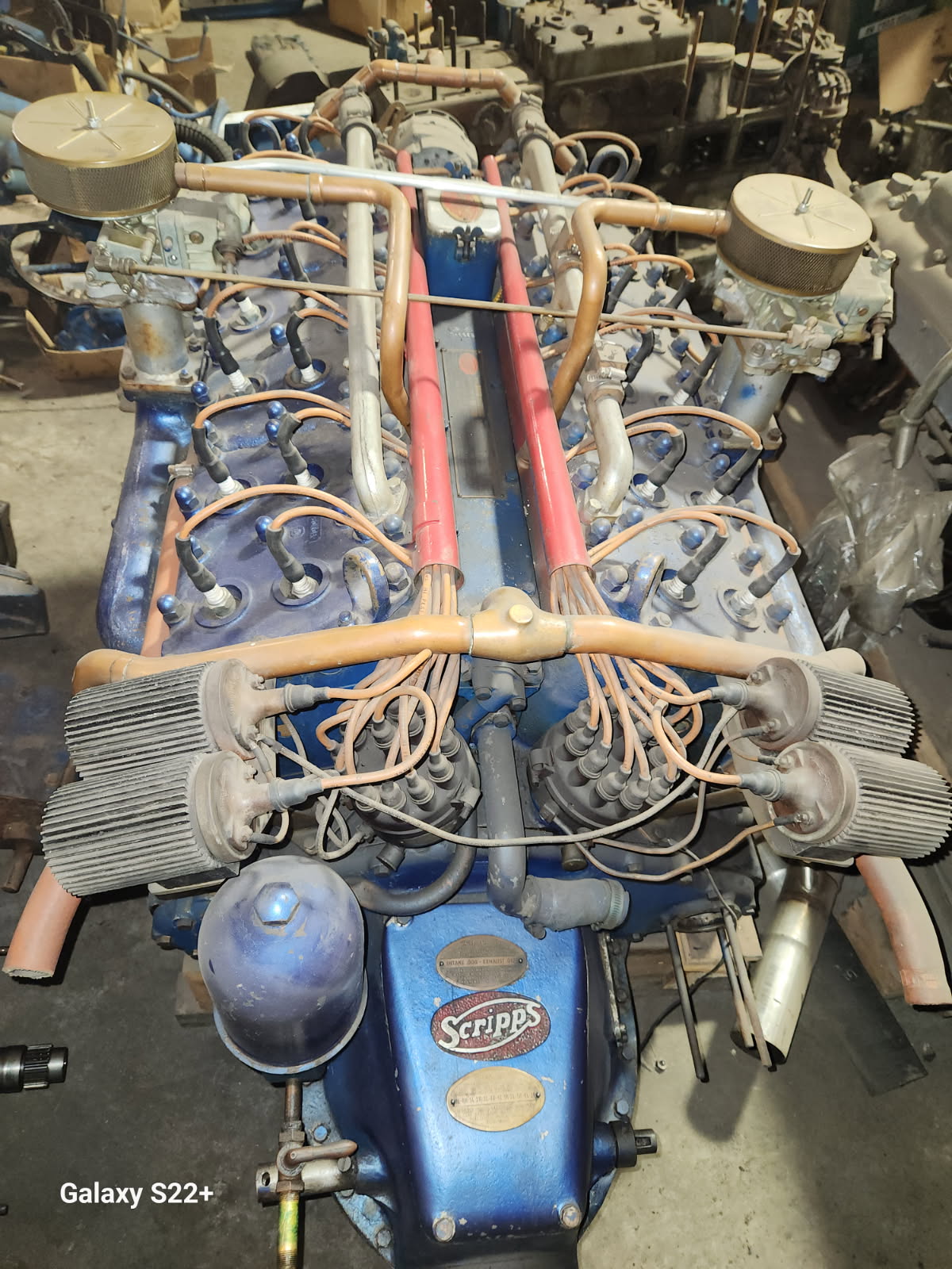 1942  Scripps 302 V12 Engine