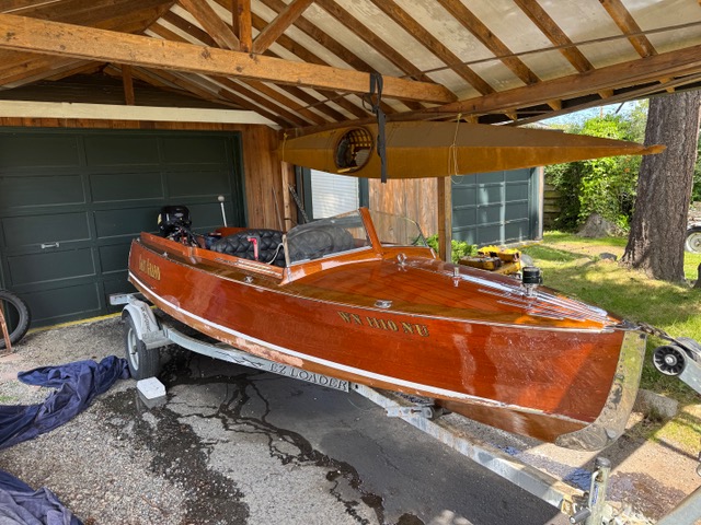 1928 16′ Homebuilt Hacker Design Outboard Racer