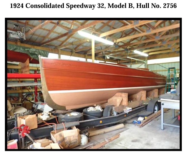 1924 32′ Consolidated Shipbuilding Model-B Launch