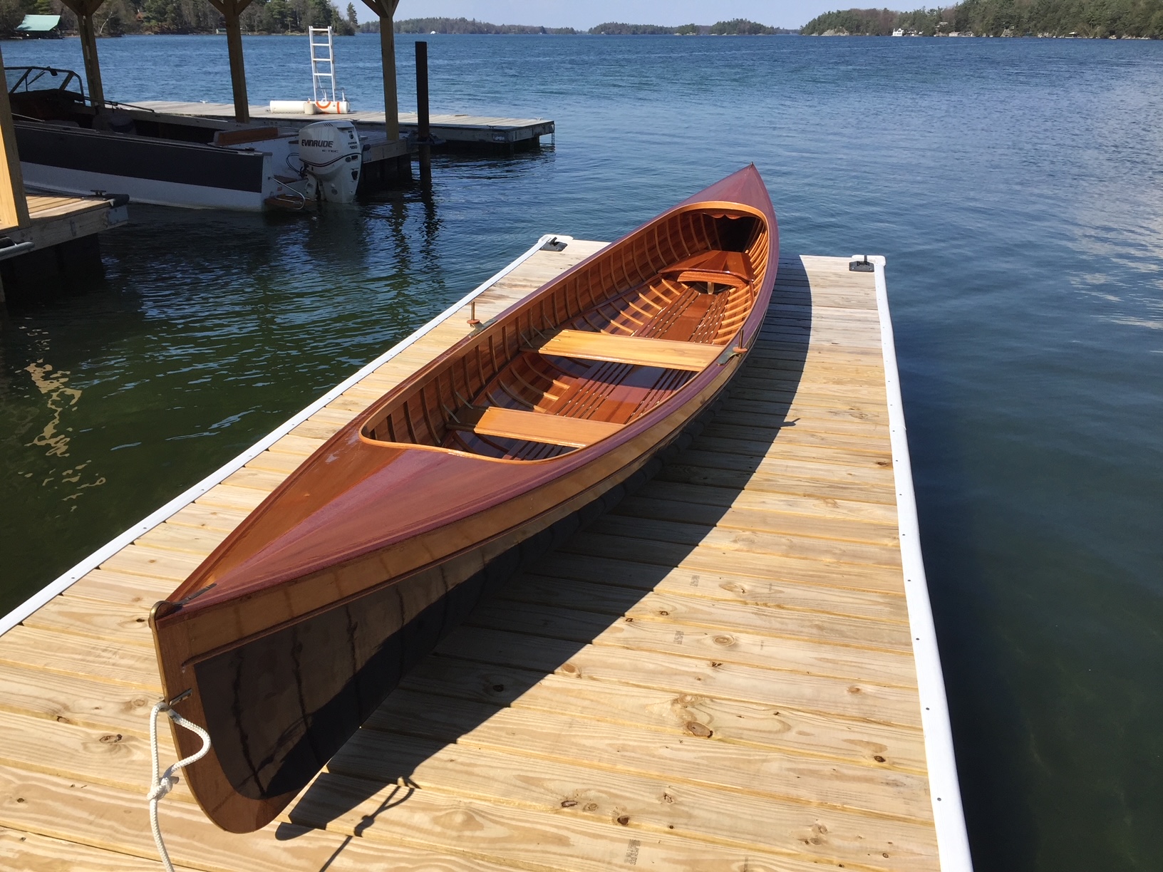 2018 19′ St Lawrence Rowing Skiff