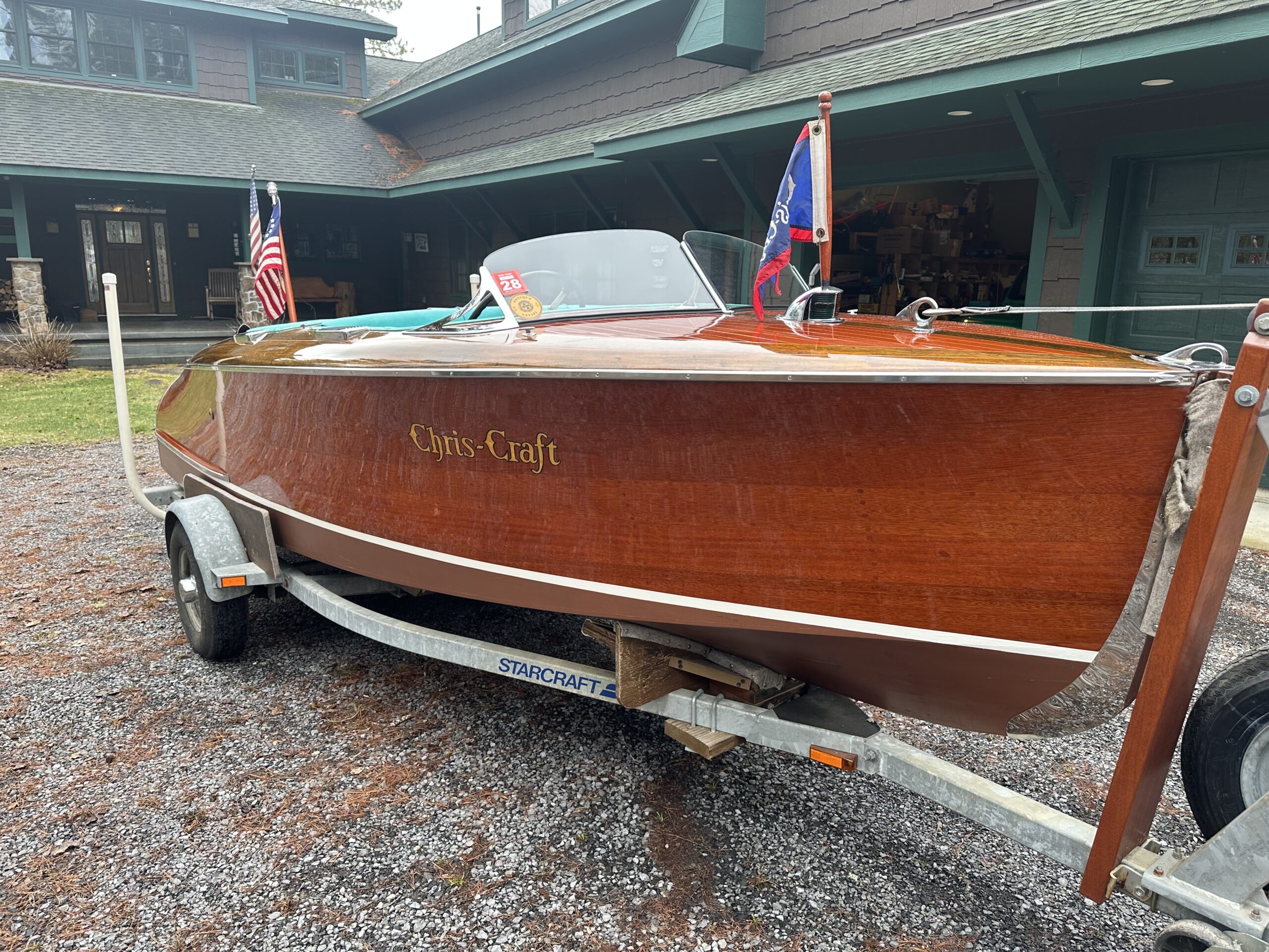 1940 17′ Chris-Craft Barrel Back