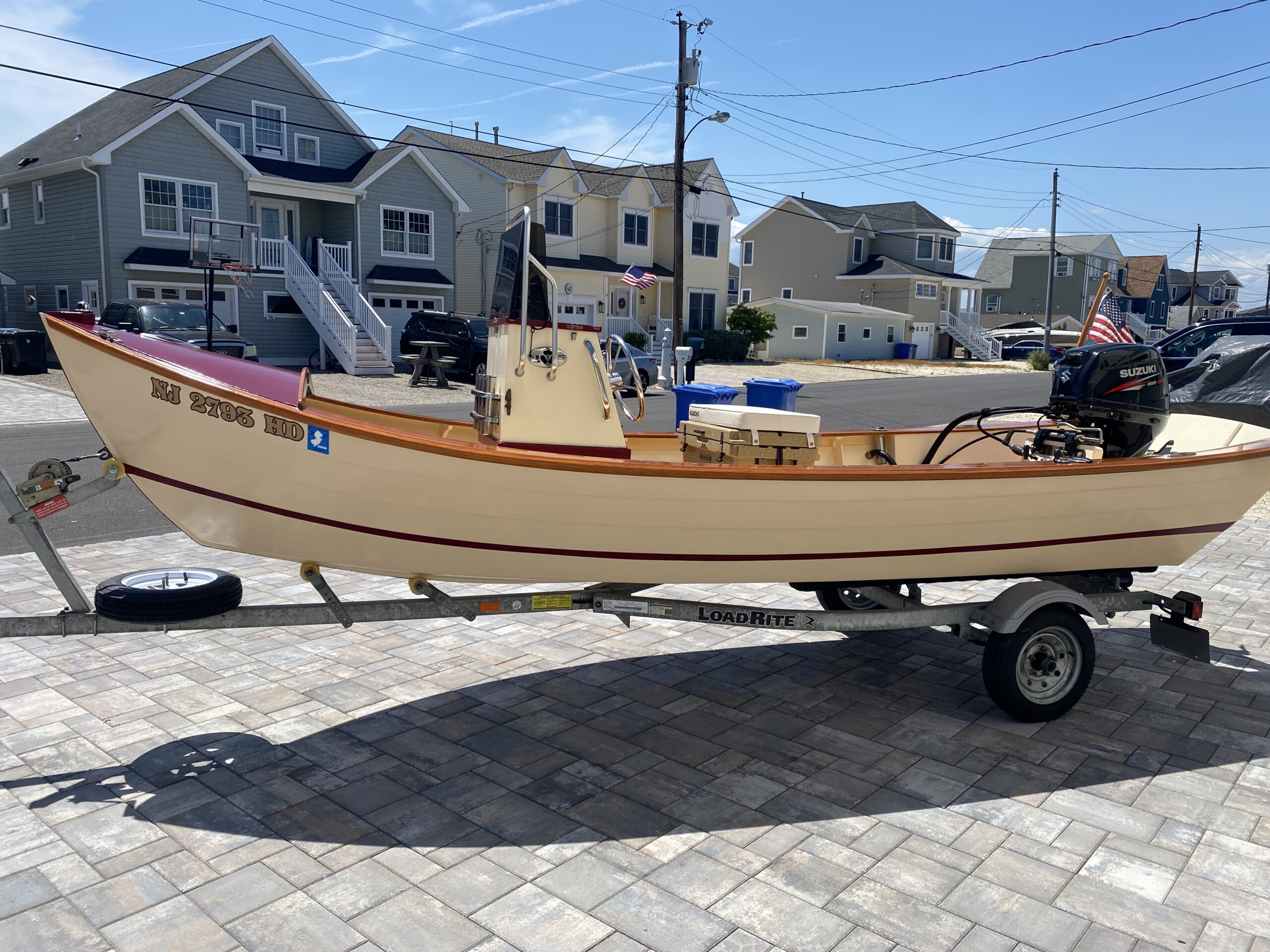 2000 18′ Old Wharf Dory Simmons Skiff