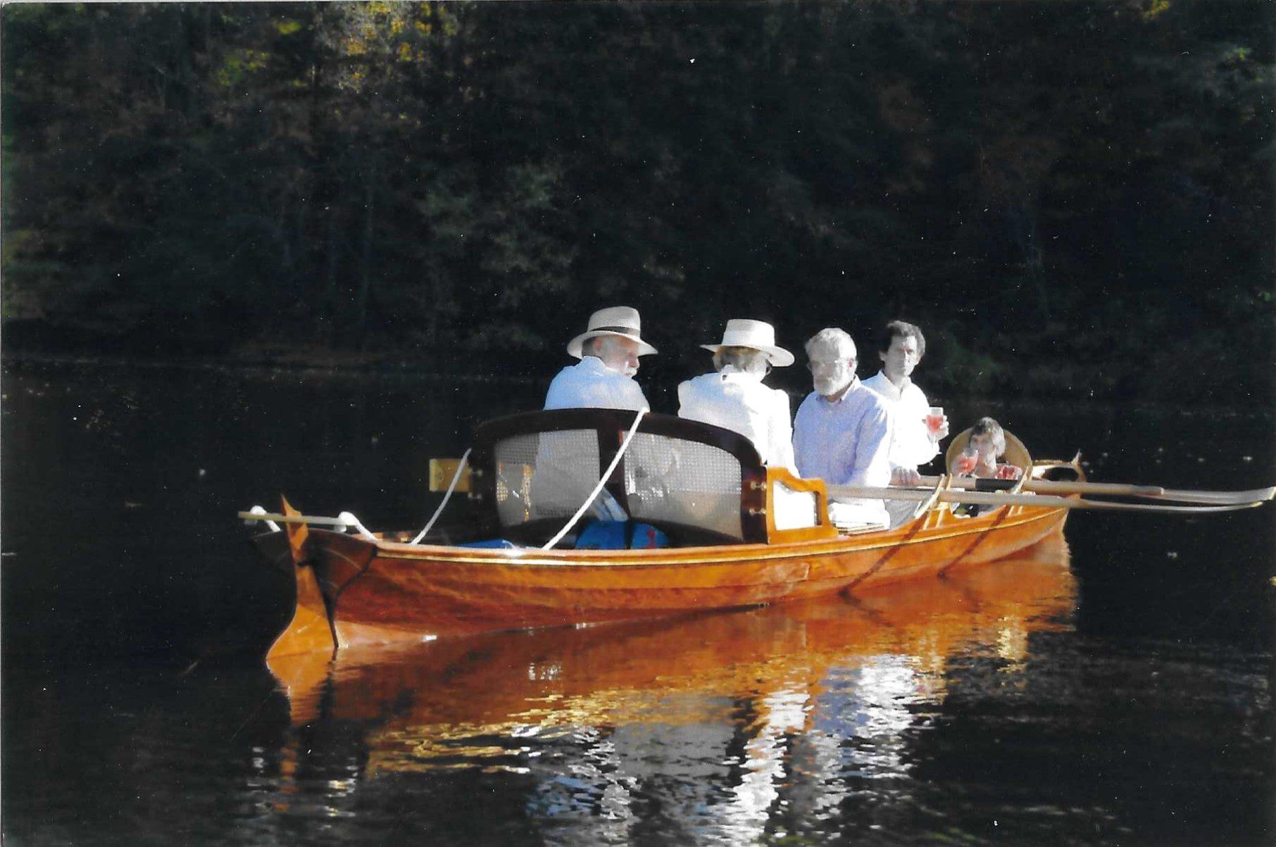 1870 27′ E. Messum Double Thames River Skiff