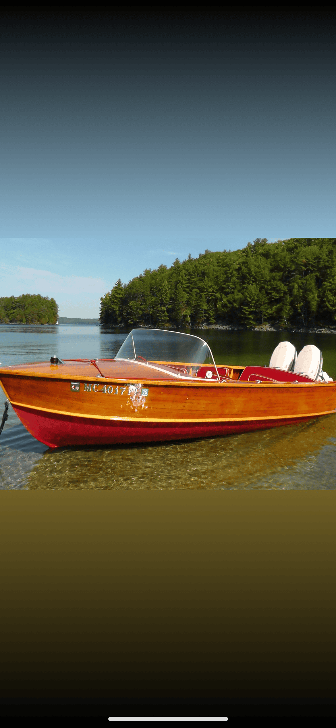 1958 16′ Peterborough Seafarer